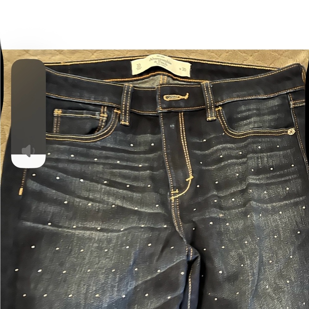 SUPER CUTE DENIM 👖Abercrombie &Fitch New with our tags size 30 - Picture 4 of 4